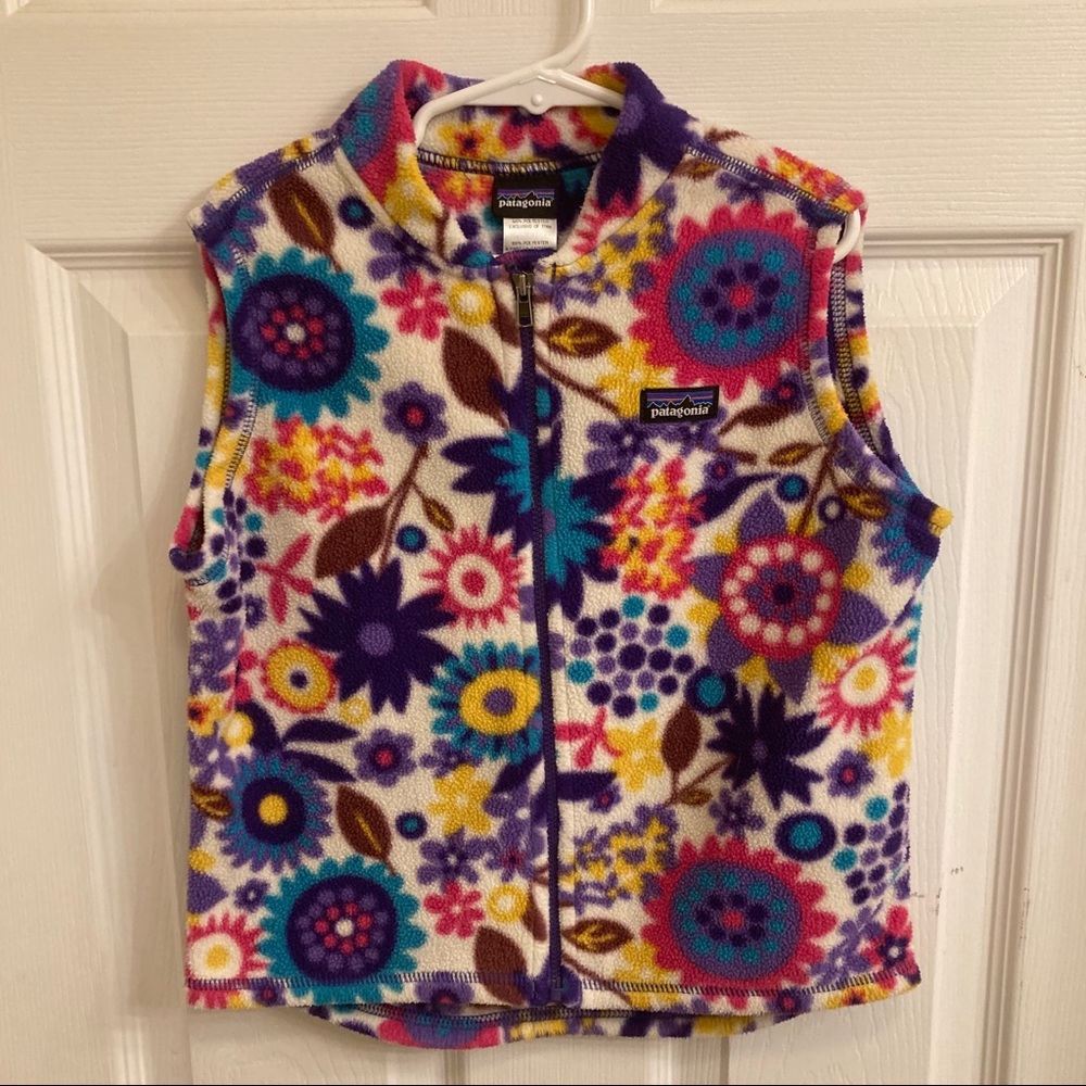 Patagonia Flowery Kids’ Vest Size 5T